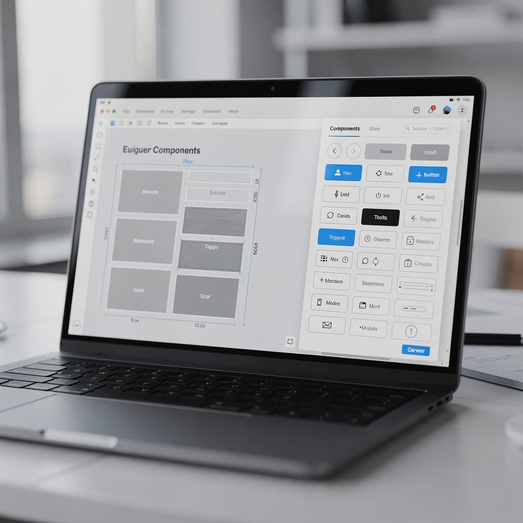 A library of components and templates Casimu builds pages from.